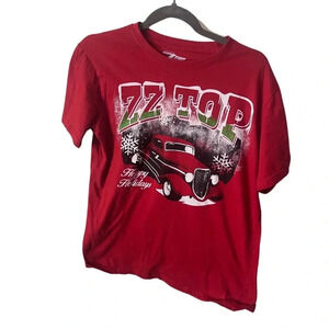 Official Merch | ZZ Top "Happy Holidays"  Band T-Shirt | Size M
